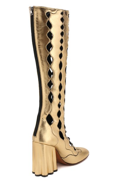 Кожаные сапоги MARNI, арт. STMS001310/LA598, фото 4