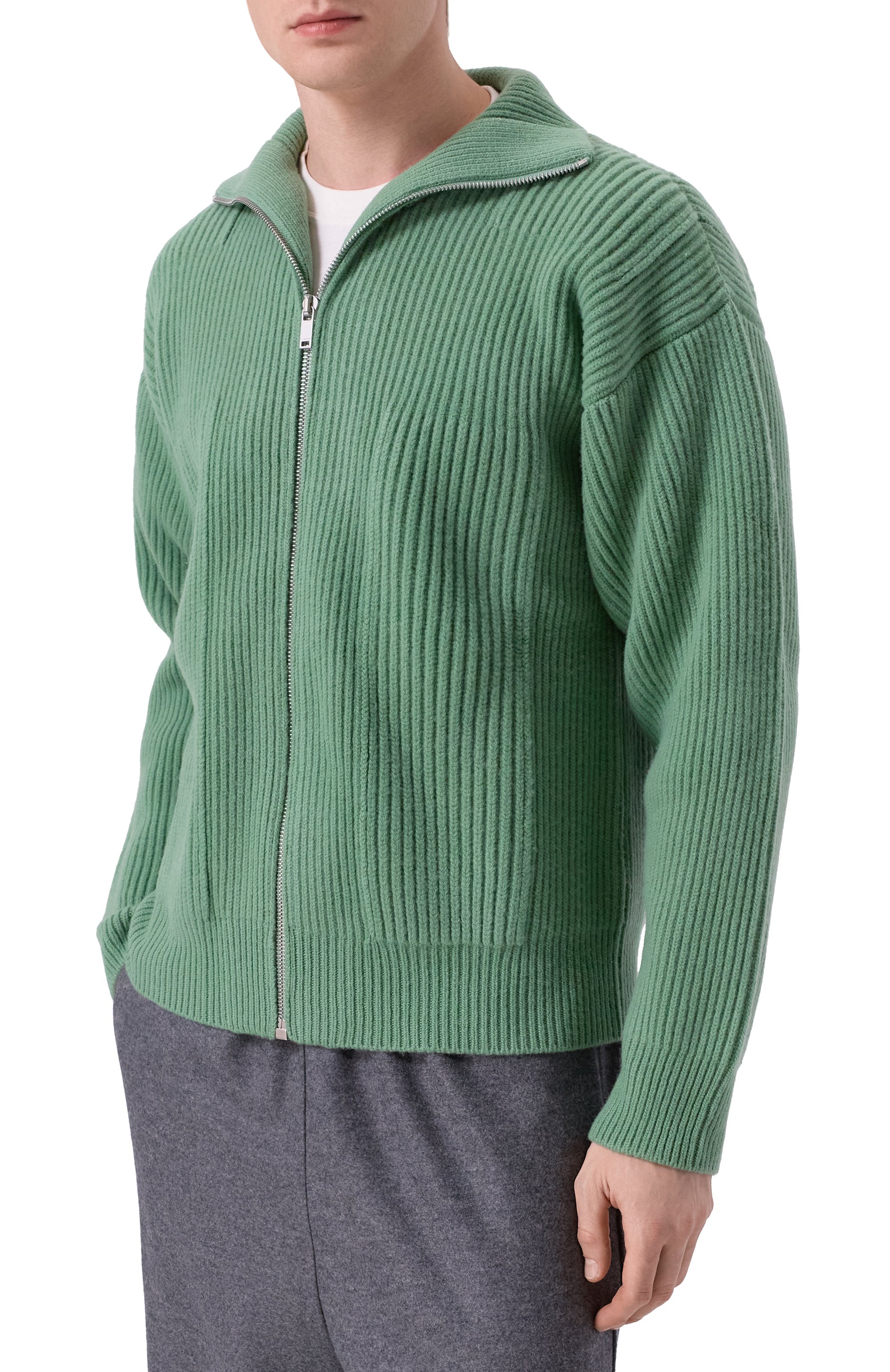 Шерстяной кардиган JIL SANDER, арт. J22HP0048-J14784, фото 3