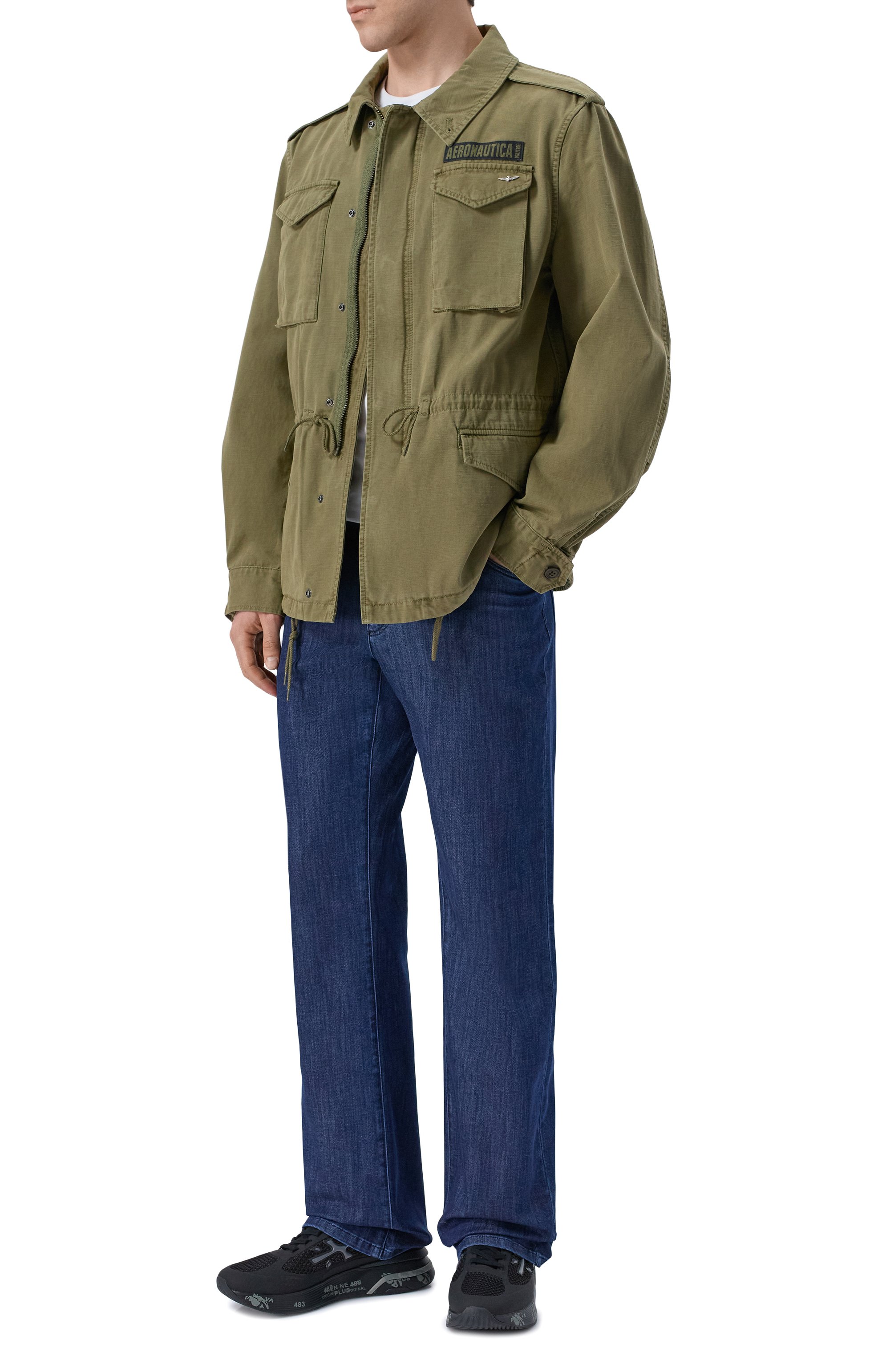 Комбинированные кроссовки moerun PREMIATA черного цвета по цене 35050 руб., арт. M0ERUN0.1/VAR 8261, фото 2 Комбинированные кроссовки moerun PREMIATA, арт. M0ERUN0.1/VAR 8261, фото 2