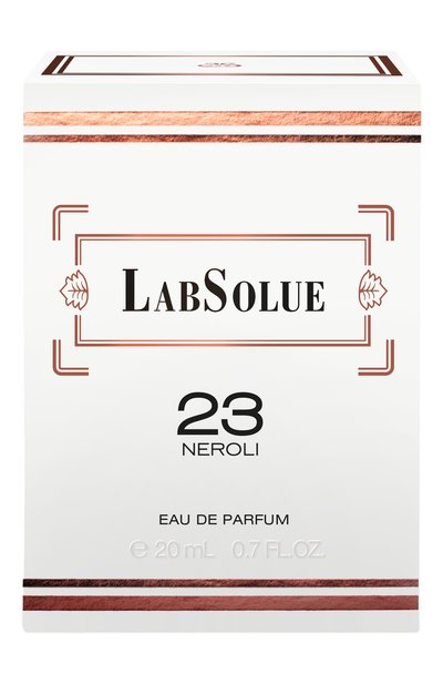 Парфюмерная вода 23 neroli (20ml) LABSOLUE, арт. 8011530970352, фото 2