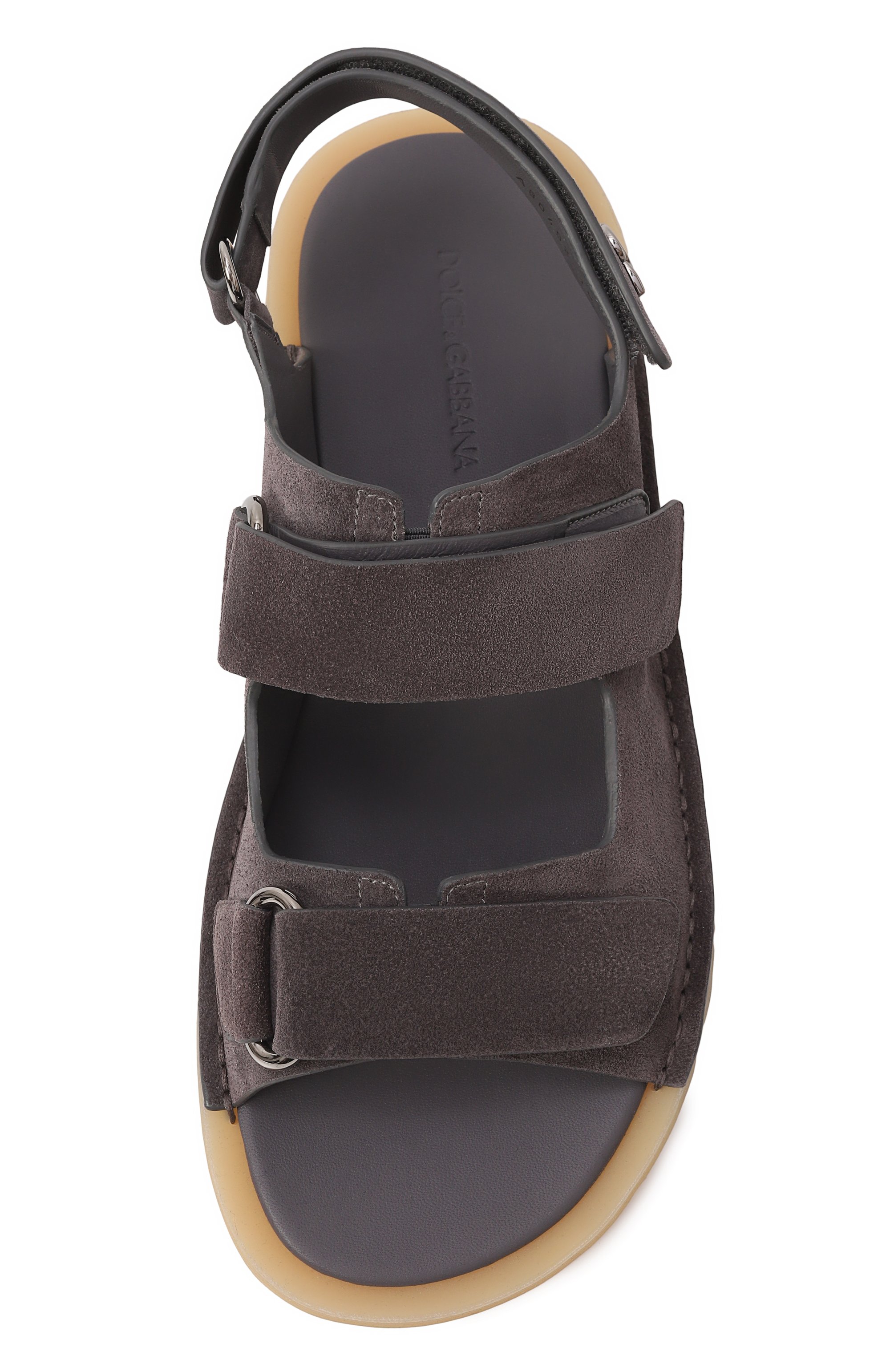 Замшевые сандалии DOLCE & GABBANA, арт. A80492/AT441, фото 6