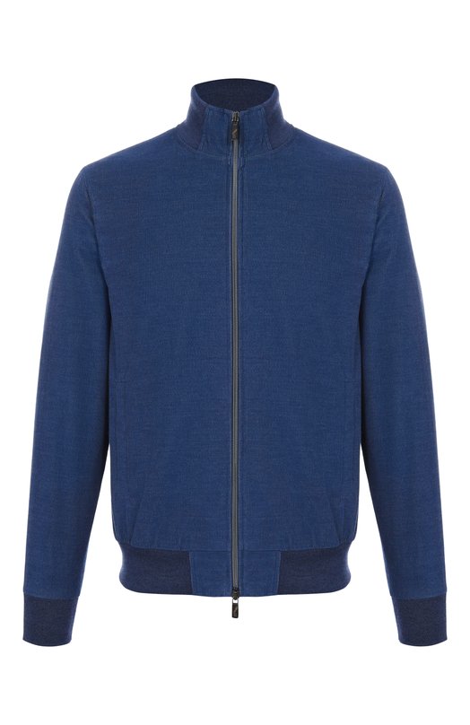 Вельветовый кардиган Capobianco 19M451.MR00. Синий 19M451.MR00.