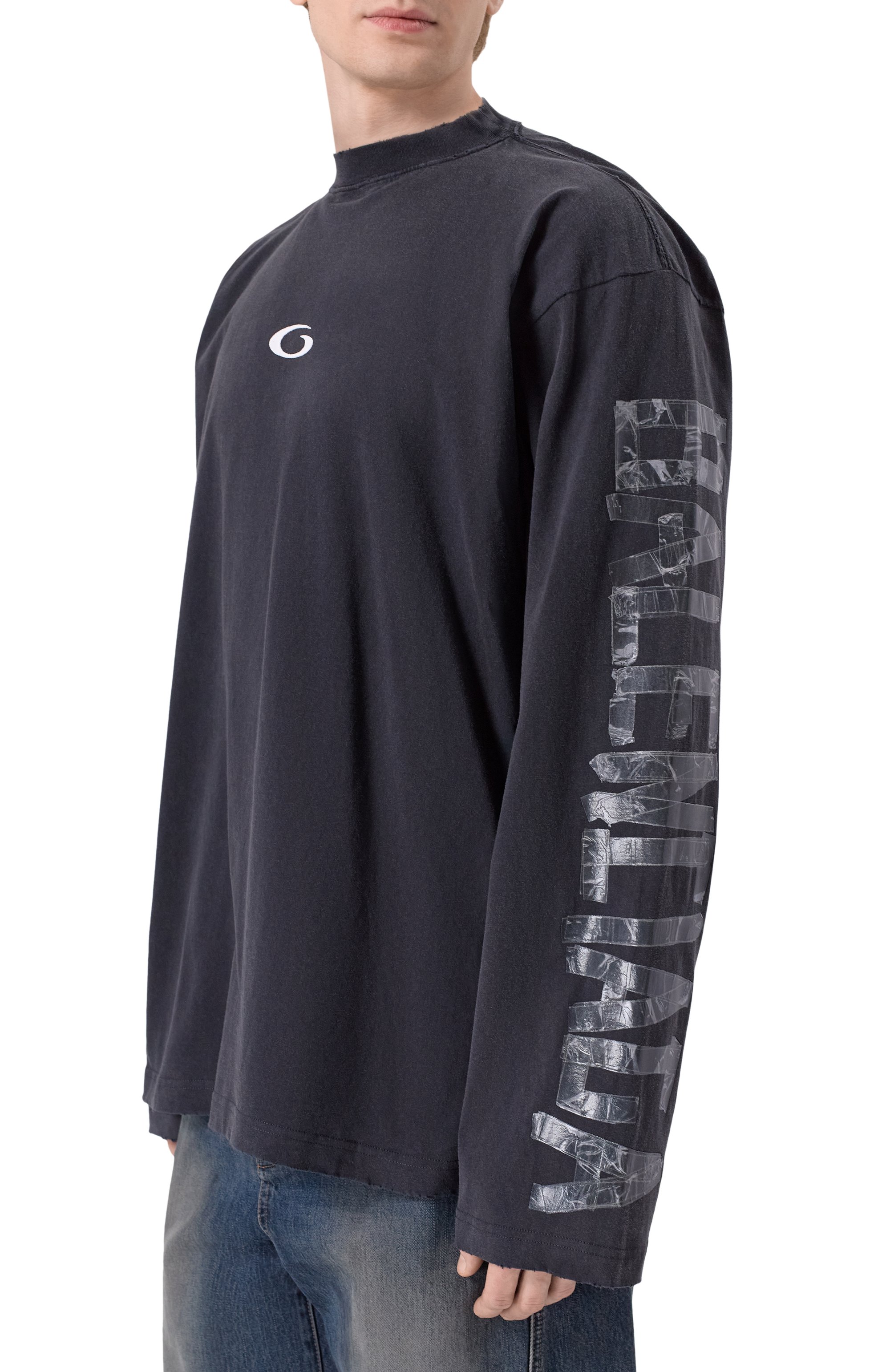 Хлопковый лонгслив BALENCIAGA, арт. 850420/TTVE5, фото 3