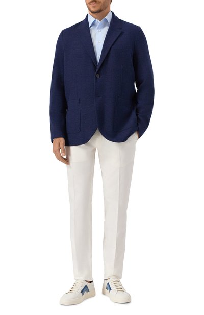 Хлопковая сорочка ZILLI, арт. CLAA01M010005543Q, фото 2