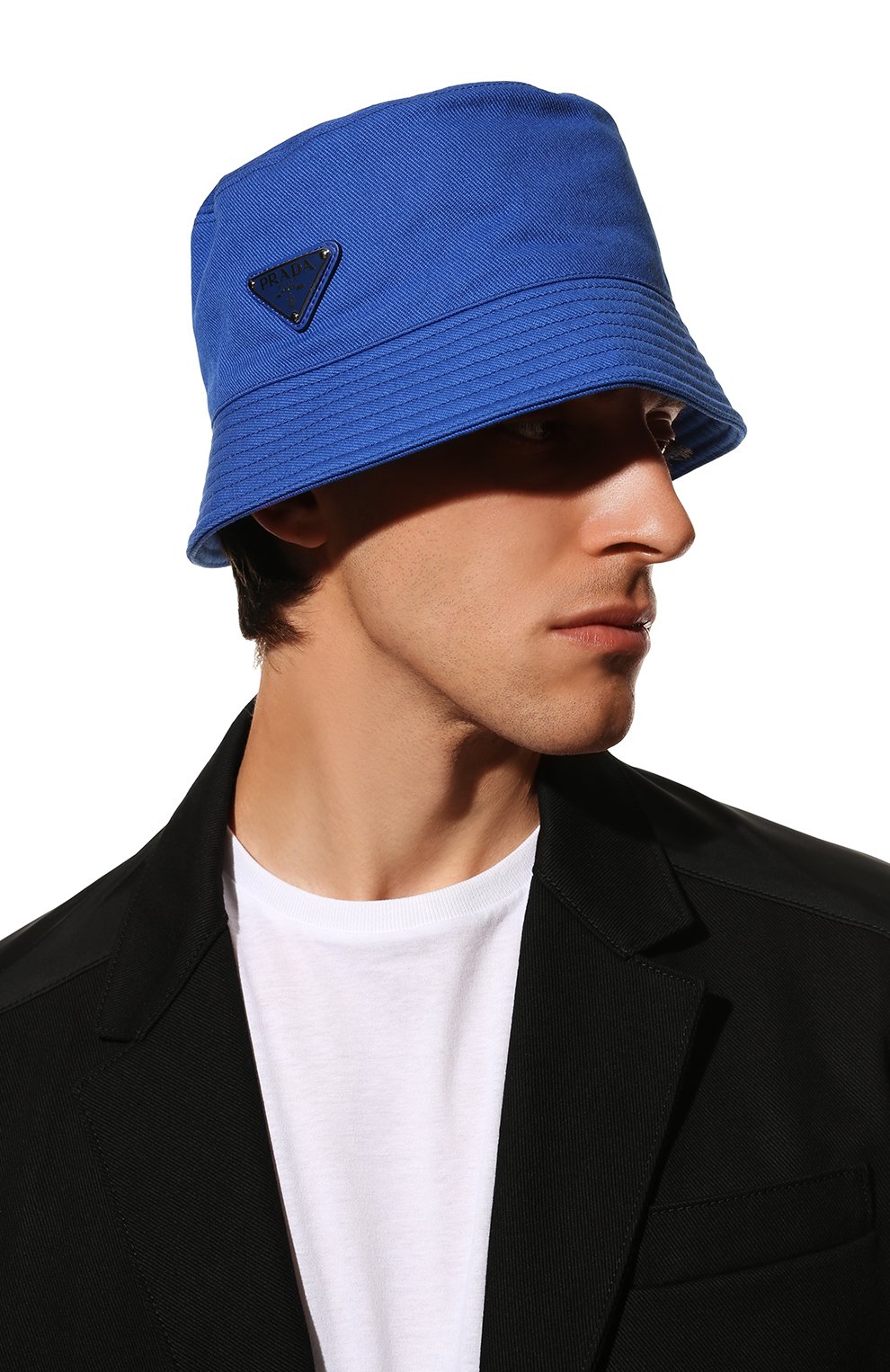 Хлопковая панама PRADA, арт. 2HC137-2DXI-F0013, фото 2