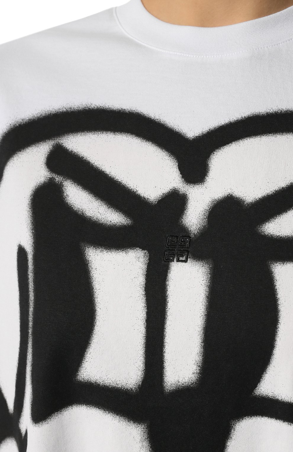 Хлопковая футболка GIVENCHY, арт. BW707Z3Z81, фото 5