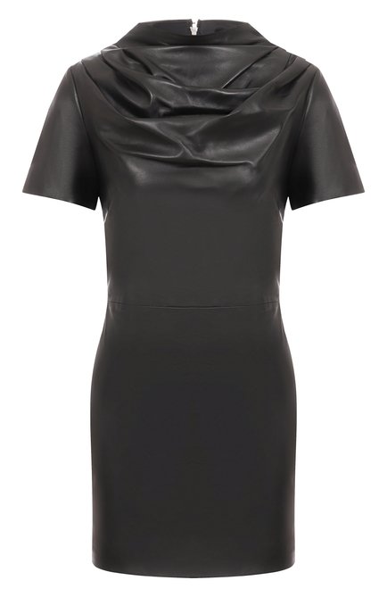 Женское кожаное платье GIUSEPPE DI MORABITO, арт. 05FWDR454P 05351