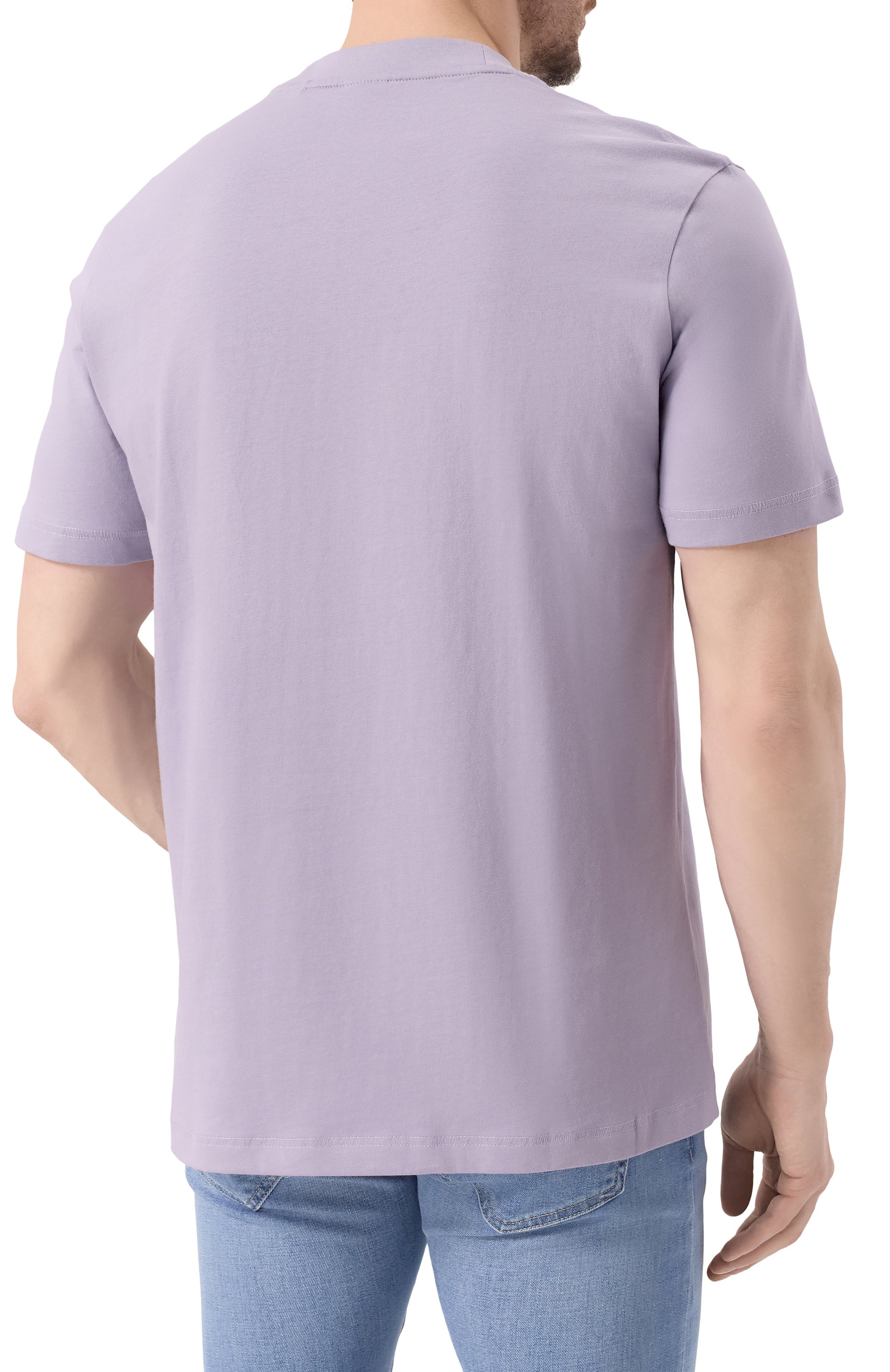 Хлопковая футболка BOSS ORANGE, арт. 50539196, фото 4