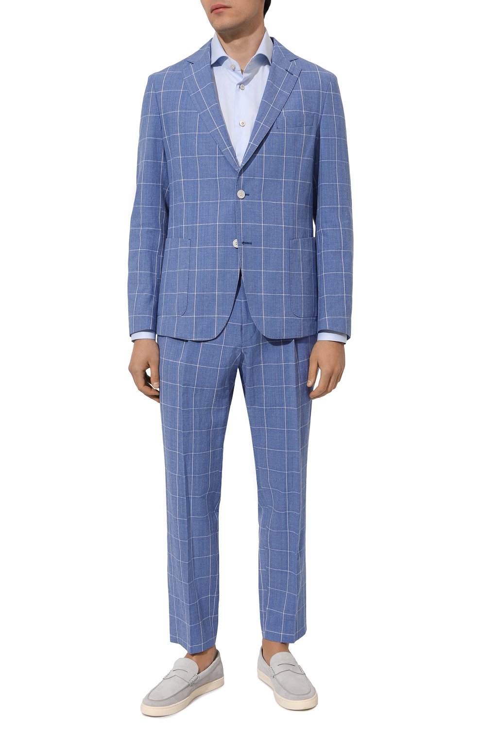 Хлопковая сорочка KITON, арт. UCCH08884, фото 2