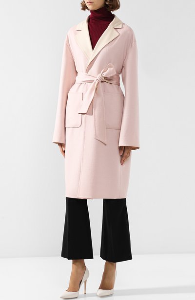 Двубортное пальто из смеси кашемира и шелка KITON, арт. D45602DK09P2302001, фото 3