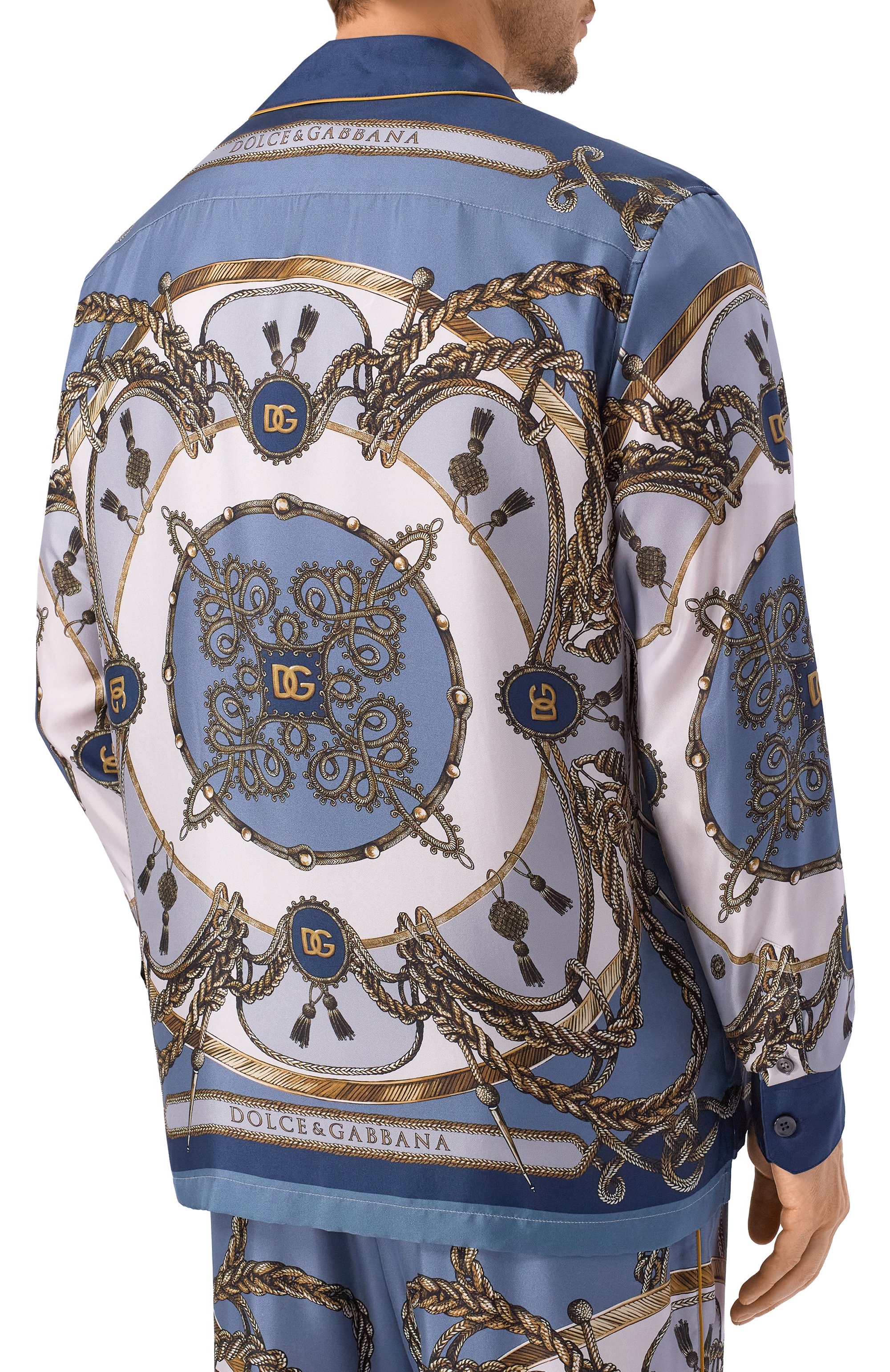Шелковая сорочка DOLCE & GABBANA, арт. G5IF1T/HI12B, фото 4