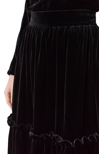 Бархатная юбка GIULIA GURMAN, арт. D04, фото 5