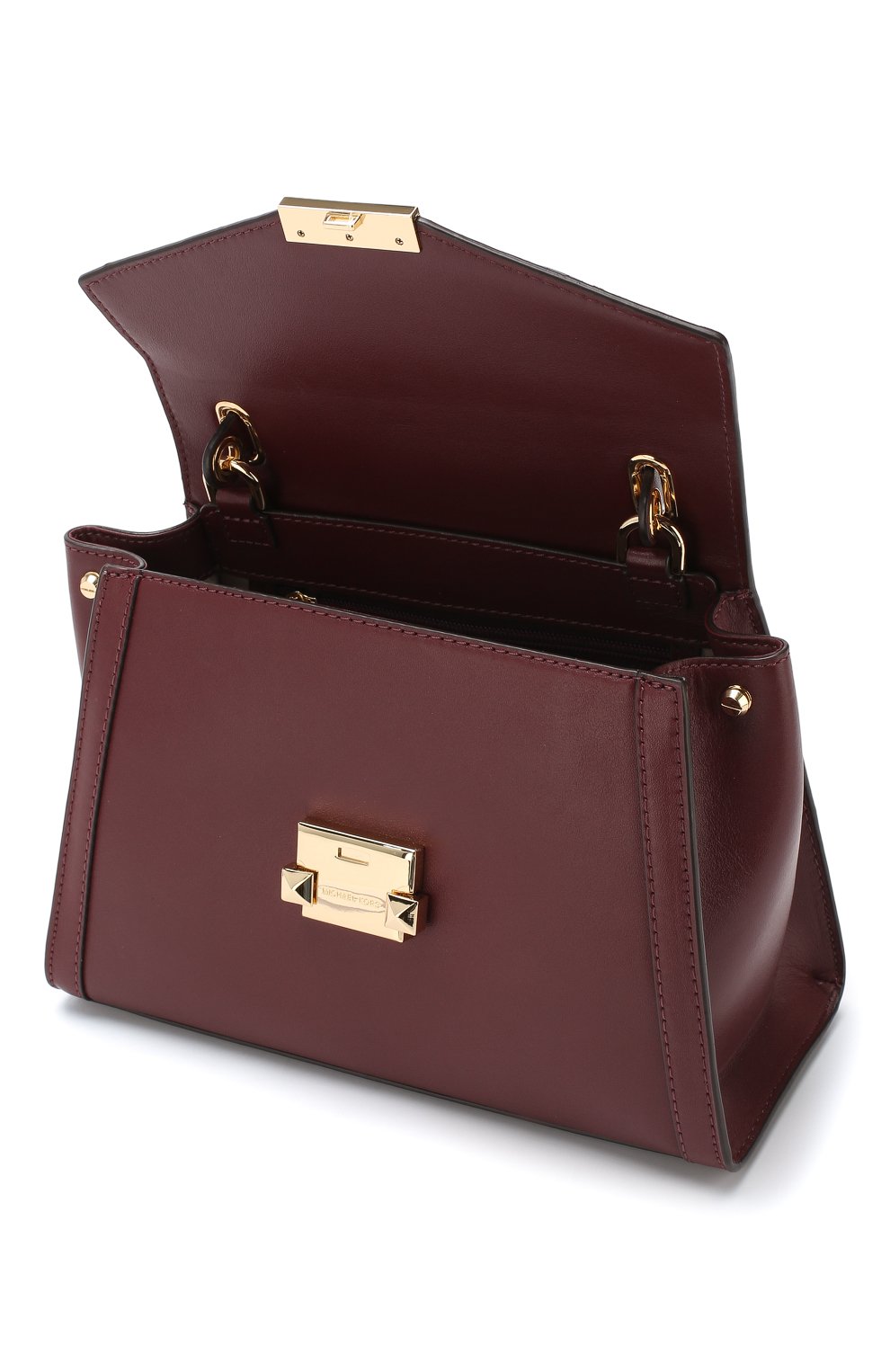 Сумка whitney medium MICHAEL MICHAEL KORS бордового цвета по цене 36800 руб., арт. 30T8GXIS2L, фото 4 Сумка whitney medium MICHAEL MICHAEL KORS, арт. 30T8GXIS2L, фото 4