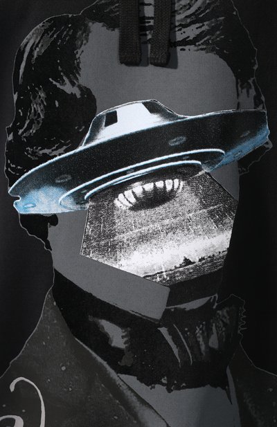 Хлопковое худи valentino x undercover VALENTINO, арт. SV0MF07A5PH, фото 5