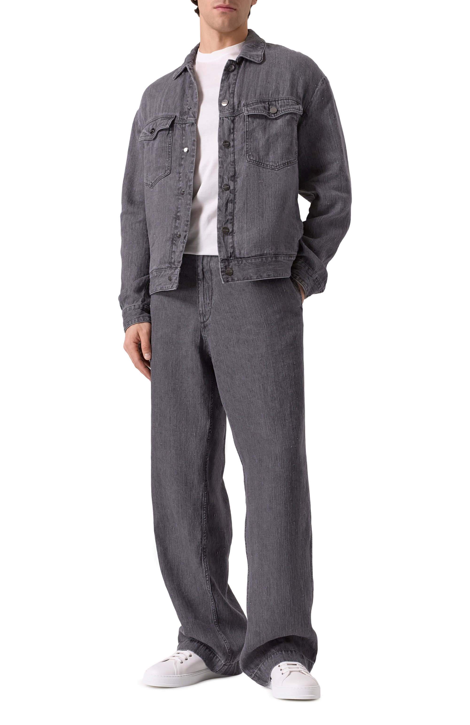 Кожаные кеды cube FERRAGAMO, арт. 772088, фото 2