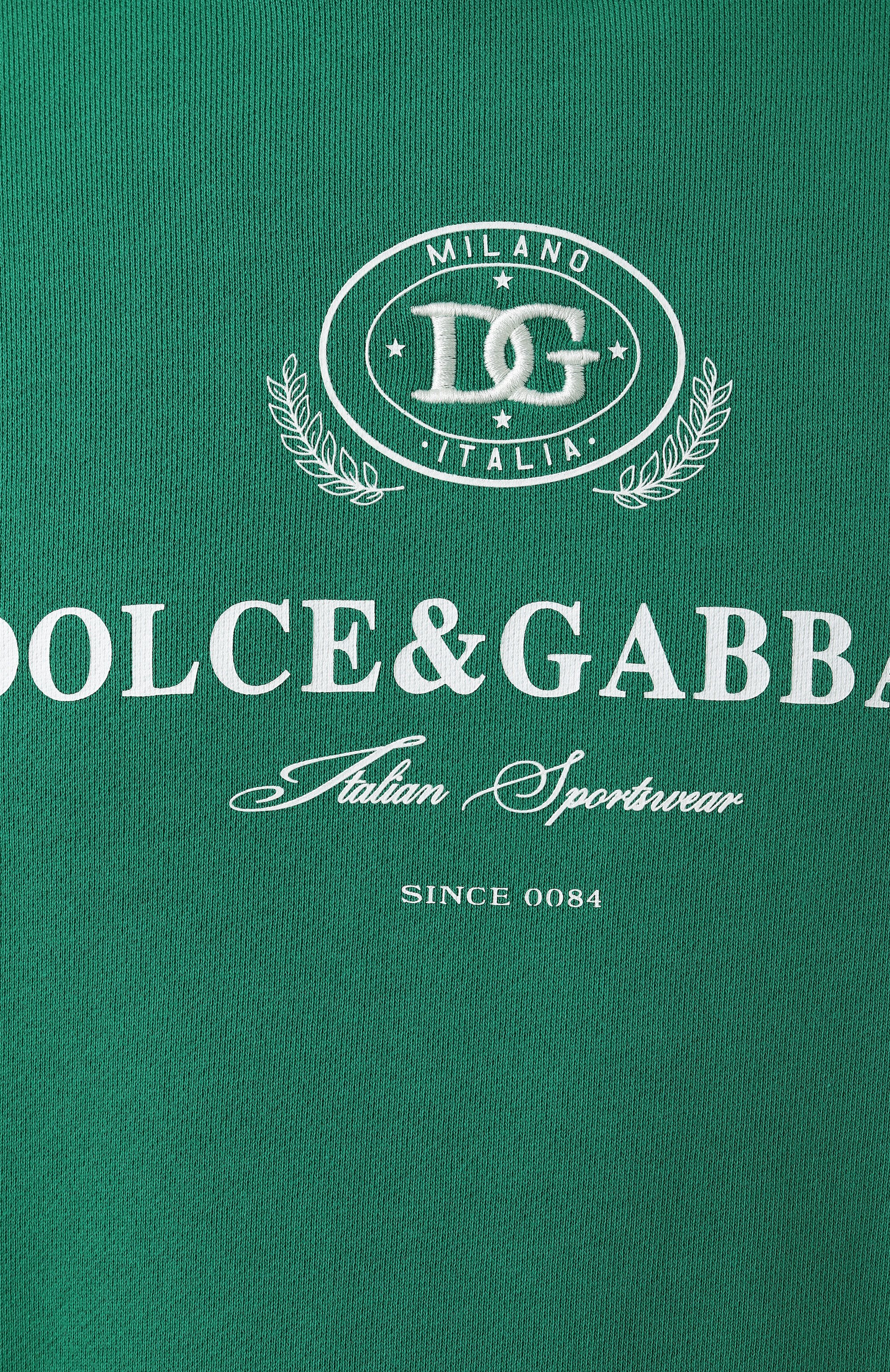 Хлопковое худи DOLCE & GABBANA, арт. G9BDXZ/G7N0N, фото 6