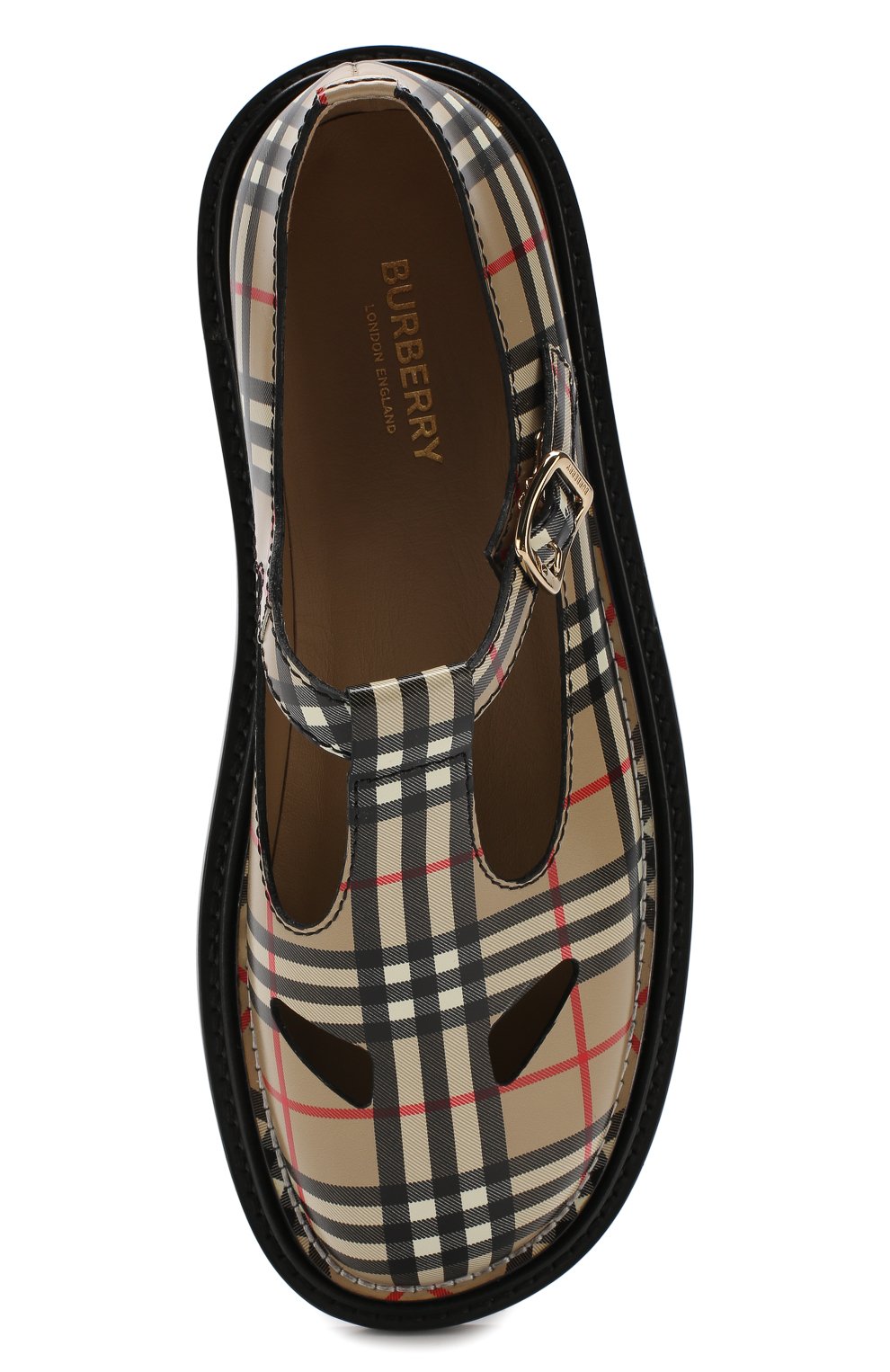 Кожаные сандалии BURBERRY, арт. 8010911, фото 5