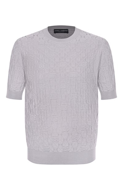 Мужской шелковый джемпер DOLCE & GABBANA, арт. GXX03T/JBSLX