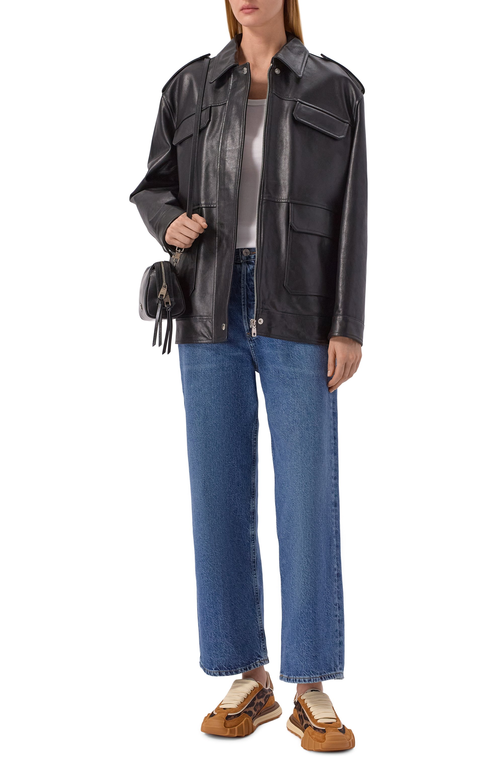 Комбинированные кроссовки dg athletic DOLCE & GABBANA, арт. CK2384/A6H65, фото 3