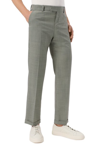 Шерстяные брюки DOLCE & GABBANA, арт. GP0B8T/FQ20I, фото 3