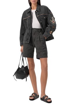 Хлопковые шорты ISABEL MARANT ETOILE, арт. SH0190FA/C1G01E, фото 2