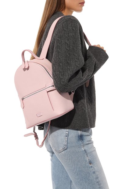 Рюкзак ninon LANCEL розового цвета по цене 61550 руб., арт. A12093, фото 2 Рюкзак ninon LANCEL, арт. A12093, фото 2