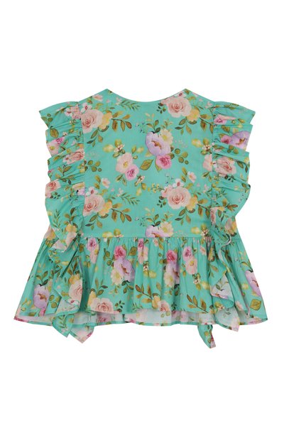 Хлопковый топ OLGA VALENTINE, арт. 20FT/12A-16A