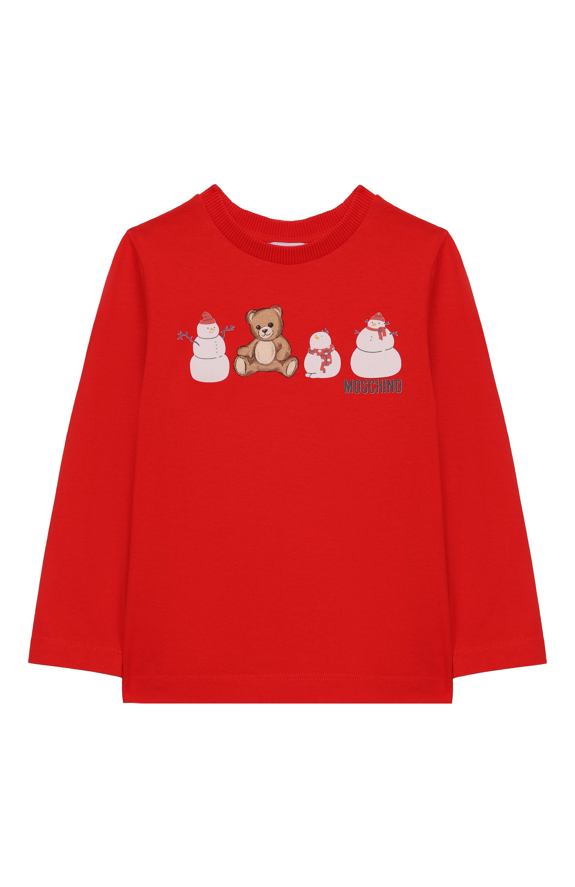 Хлопковый лонгслив MOSCHINO, арт. HU000Z/LAA01/4-8, фото 1