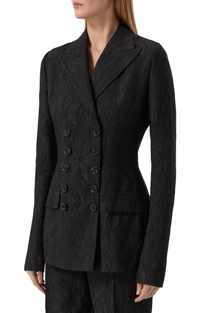 Жакет из вискозы и шерсти DOLCE & GABBANA, арт. F27HDT/FJCAN, фото 3