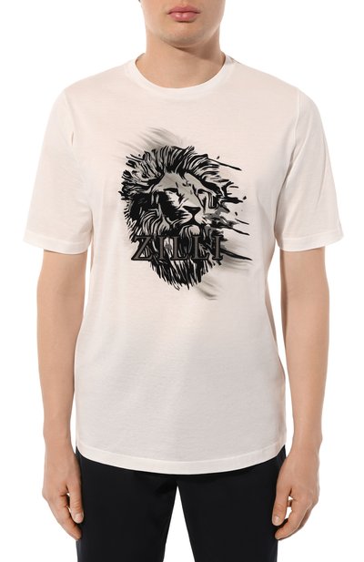 Хлопковая футболка ZILLI, арт. TSR001M0110VLW000, фото 3