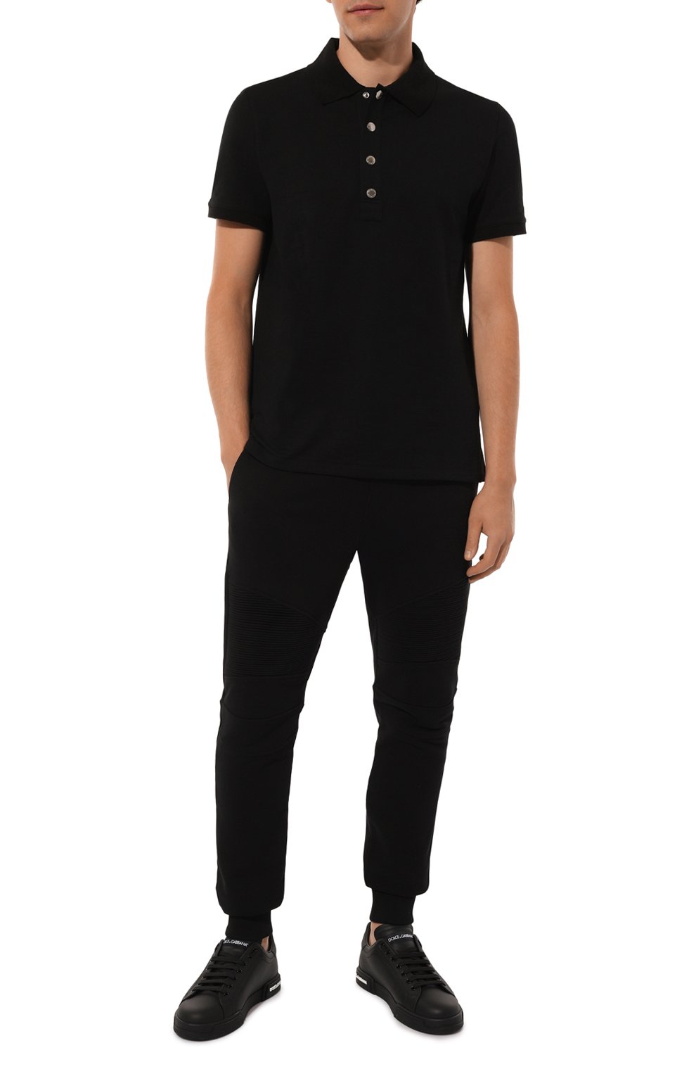 Хлопковые джоггеры BALMAIN, арт. AH10B000/BB66, фото 2