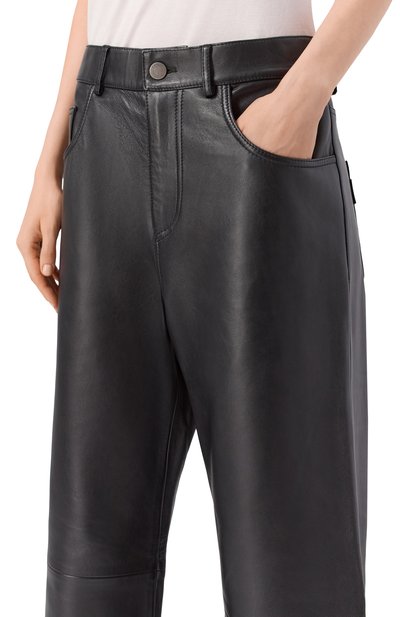 Кожаные брюки bonnie HAIKURE, арт. HEW03330PL002TP, фото 5