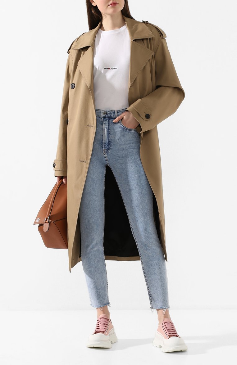 Текстильные кеды ALEXANDER MCQUEEN, арт. 611705/W4LR1, фото 1