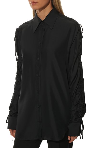 Шелковая рубашка DOLCE & GABBANA, арт. F5057T/FU1H0, фото 3