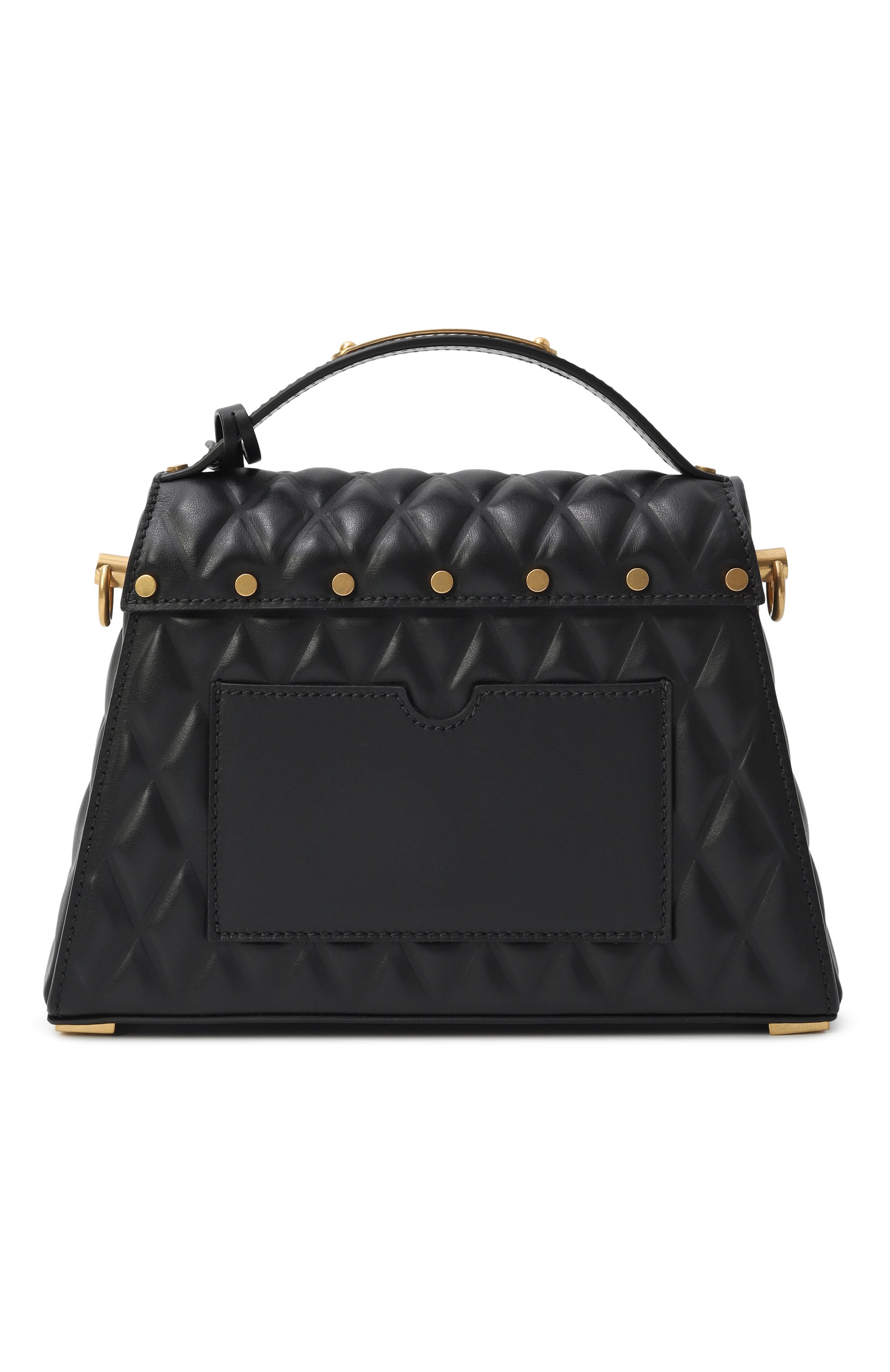 Сумка b-buzz dynasty BALMAIN черного цвета по цене 299500 руб., арт. EN1DB935/LHLB, фото 6 Сумка b-buzz dynasty BALMAIN, арт. EN1DB935/LHLB, фото 6