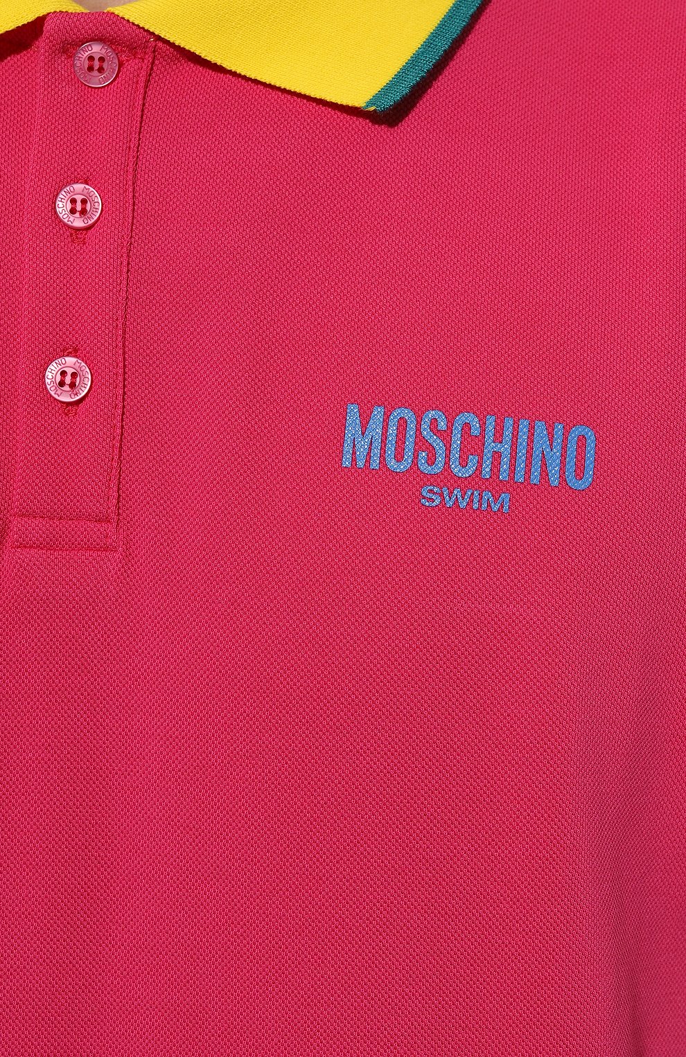 Хлопковое поло MOSCHINO, арт. A1603/9309, фото 5