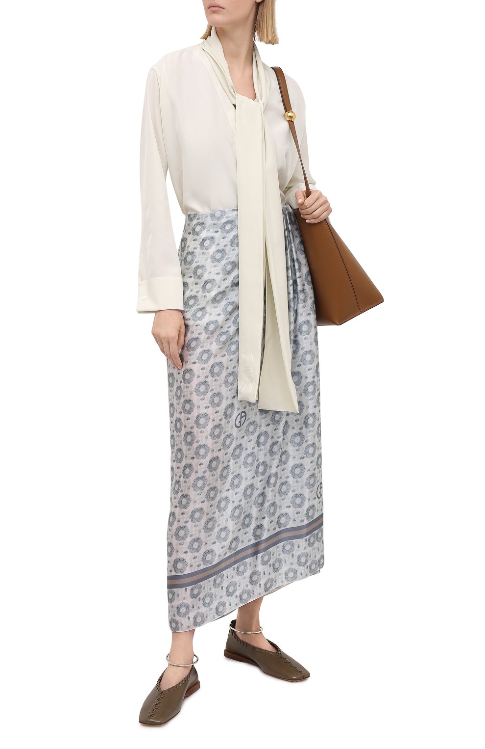 Шелковая юбка GIORGIO ARMANI, арт. 1SHNN050/T02M5, фото 2