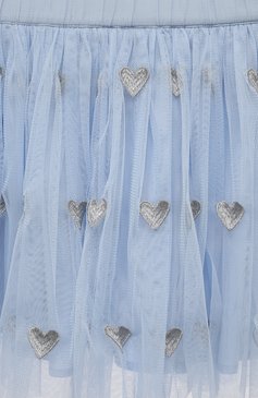 Детская юбка STELLA MCCARTNEY голубого цвета, арт. TT7A21 | Фото 3 (Материал внешний: Синтетический материал; Случай: Вечерний; Нос: Не проставлено; Материал сплава: Проставлено; Ростовка одежда: 9 лет | 134 см, 12 лет | 152 см, 13 - 15 лет | 158 см, 16 лет | 164 см, 18 мес | 86 см, 24 мес | 92 см, 36 мес | 98 см, 4 года | 104 см, 5 лет | 110 см, 7 лет | 122 см)