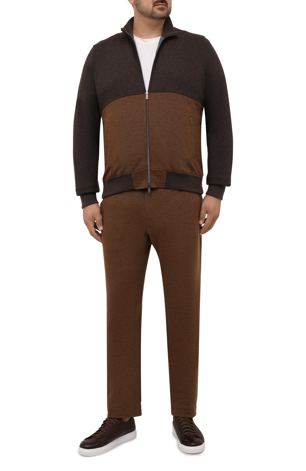 Спортивный костюм из хлопка и кашемира CAPOBIANCO, арт. 11MT28.M000./58-60, фото 1