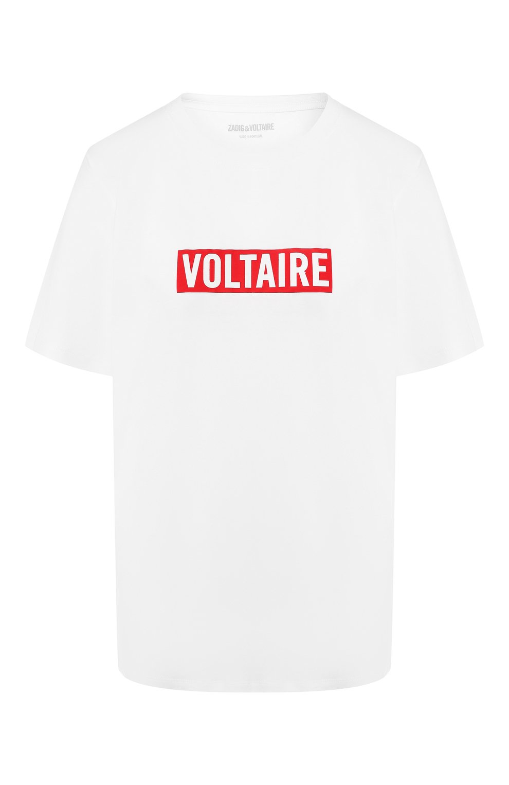 Хлопковая футболка ZADIG AND VOLTAIRE, арт. SHTR1807F, фото 1