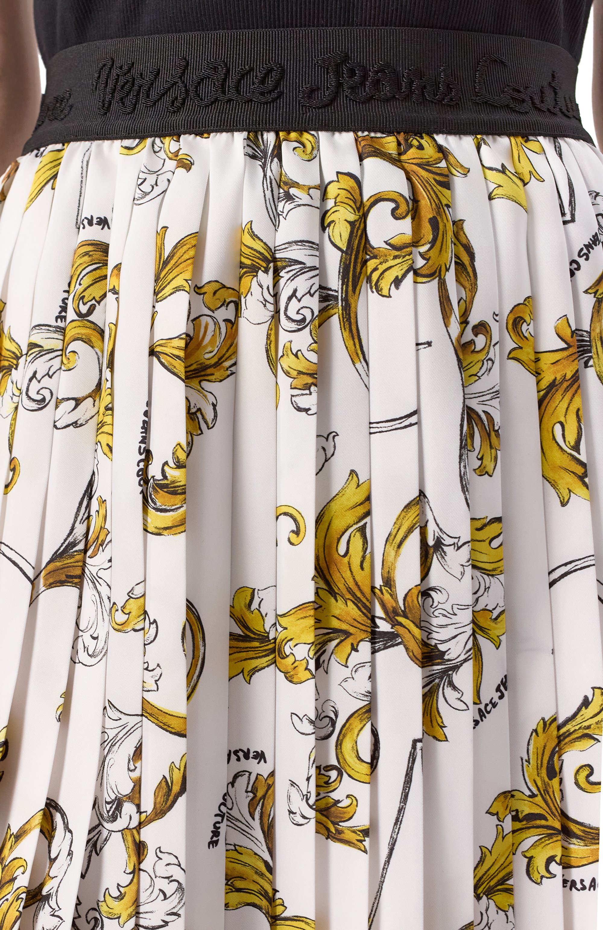 Плиссированная юбка VERSACE JEANS COUTURE, арт. 78HAE820/NS574, фото 5