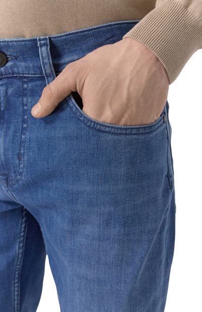 Джинсы standard 7 FOR ALL MANKIND синего цвета по цене 29150 руб., арт. 7T519B80XXM, фото 5 Джинсы standard 7 FOR ALL MANKIND, арт. 7T519B80XXM, фото 5