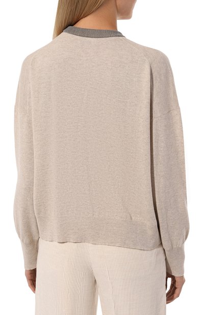 Кашемировый пуловер BRUNELLO CUCINELLI, арт. M12190100P, фото 4