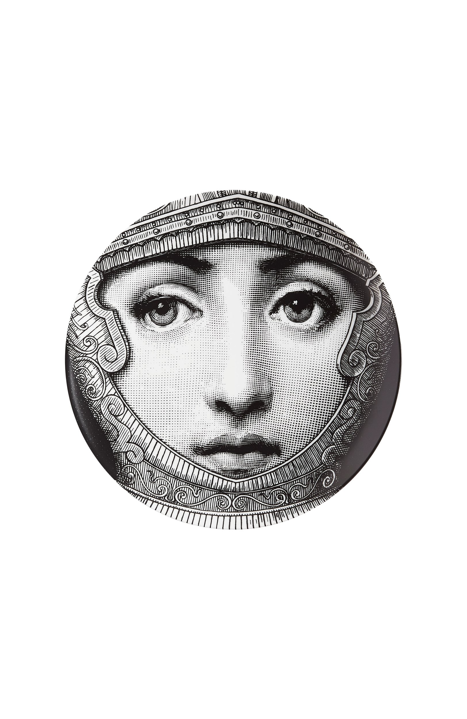 Декоративная тарелка tema e variazioni n.95 FORNASETTI, арт. PTV095X, фото 1