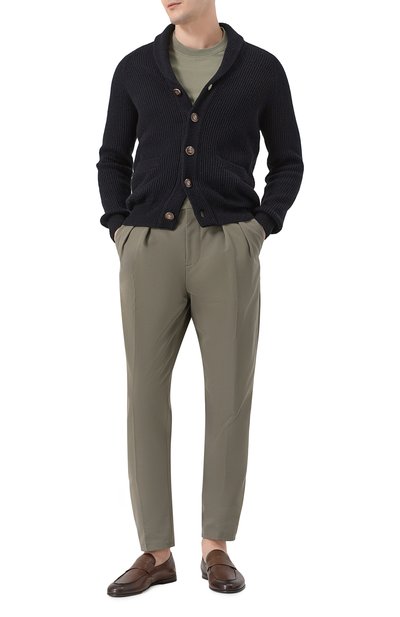 Мужская хлопковая футболка BRUNELLO CUCINELLI, арт. M0B131376