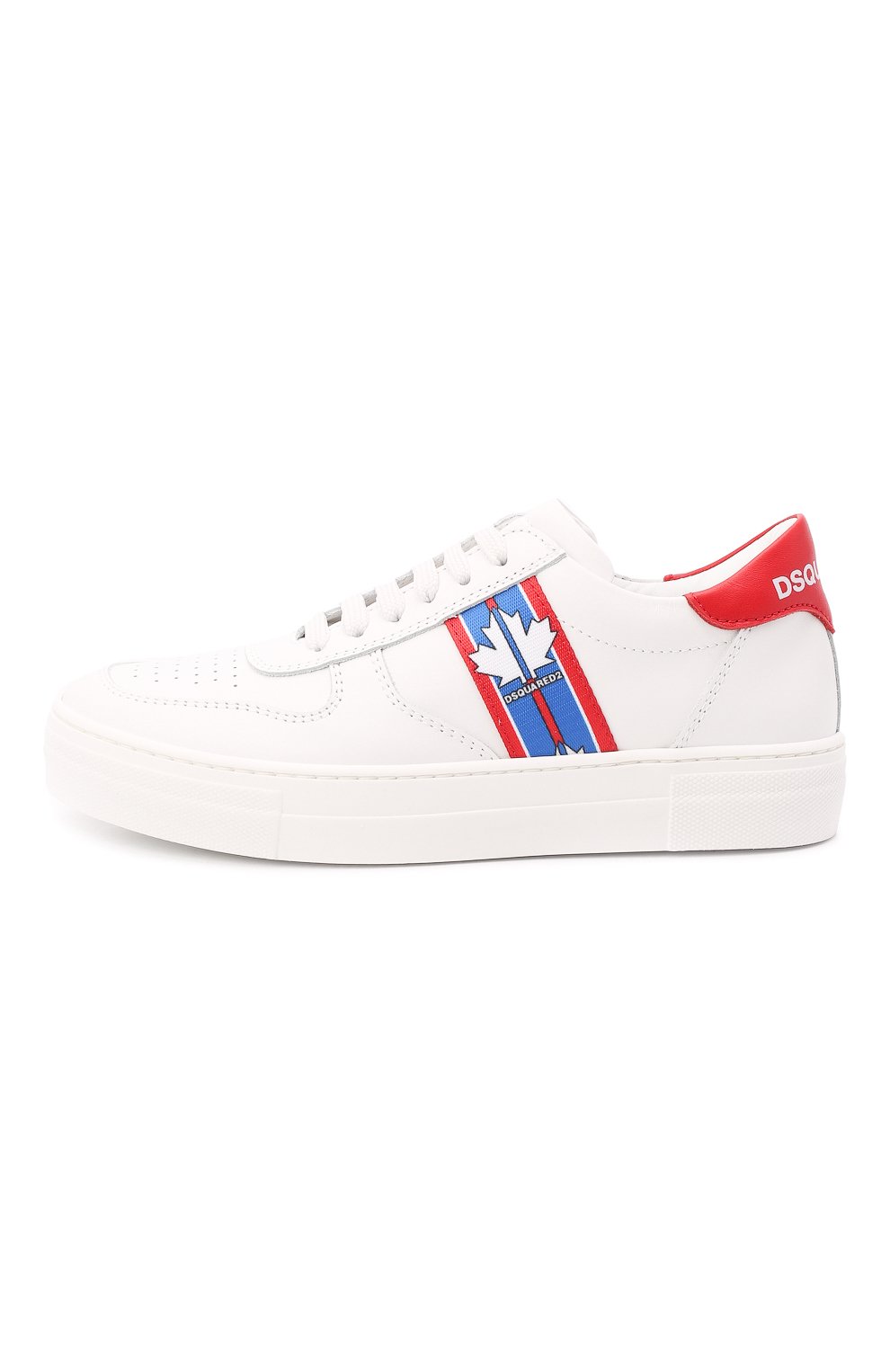 Кожаные кеды DSQUARED2, арт. 70779/RAM/KIPS/18-27, фото 2