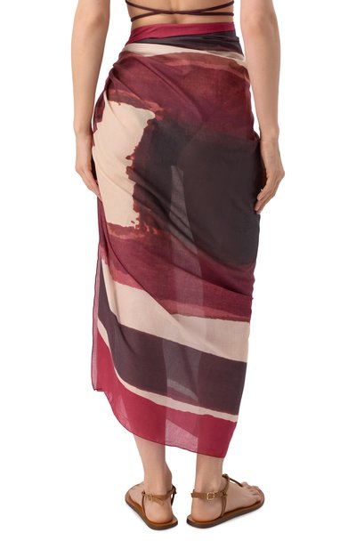 Хлопковое парео KITON, арт. D53753K0957F01, фото 4