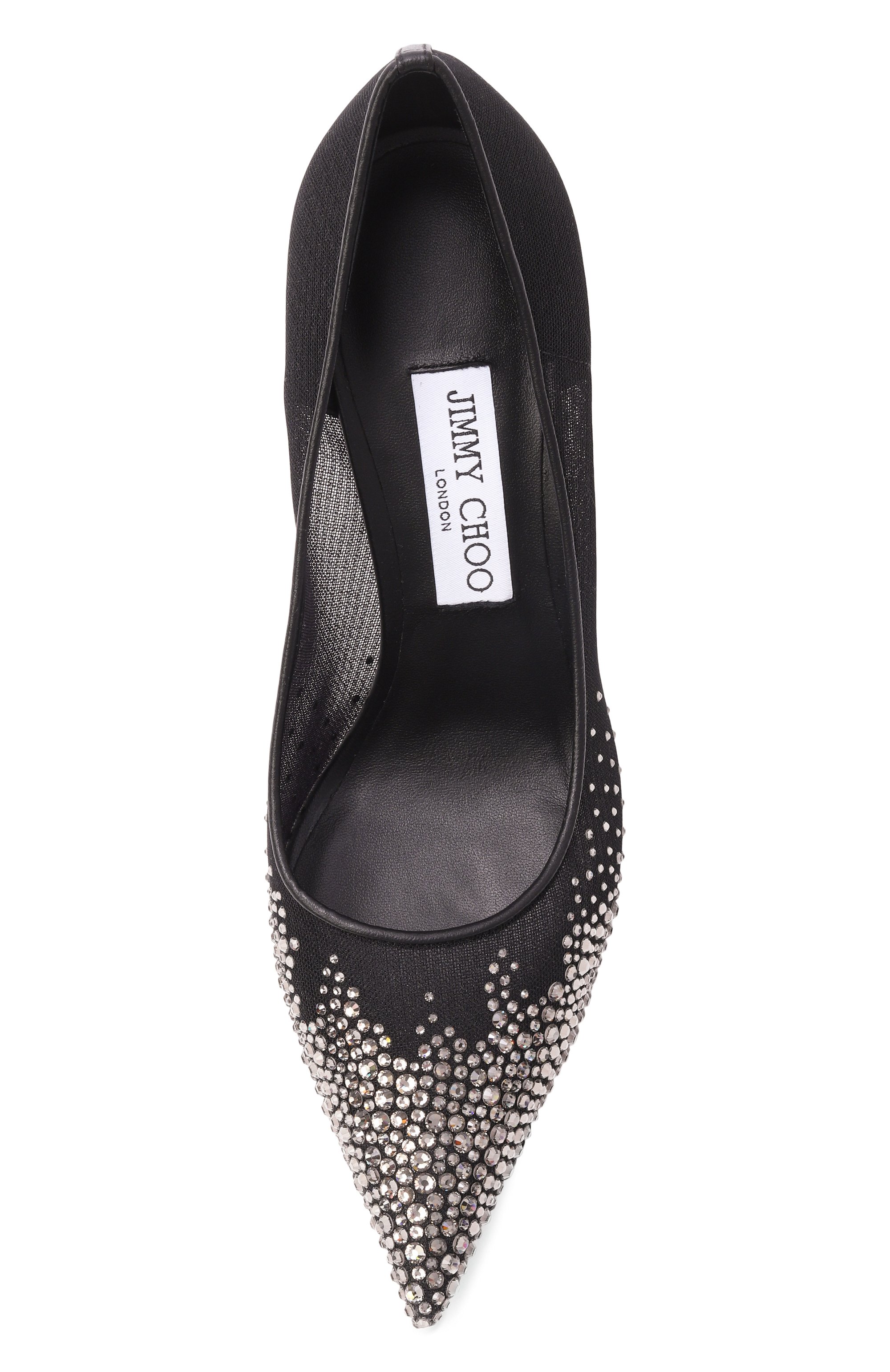 Текстильные туфли love 85 JIMMY CHOO, арт. L0VE85NYT, фото 6