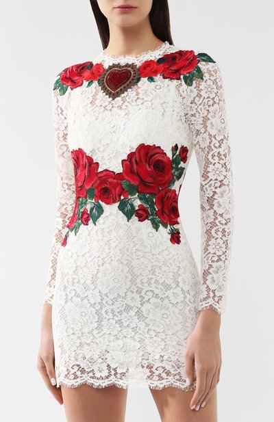 Кружевное платье DOLCE & GABBANA, арт. F6C5UZ/HLMCK, фото 3