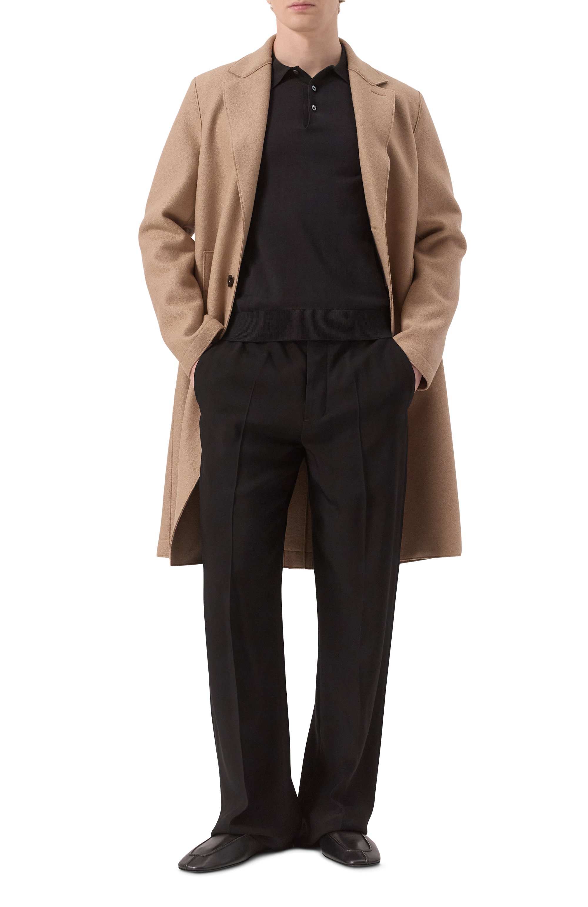 Кожаные лоферы DRIES VAN NOTEN, арт. MS251/1480/112, фото 2